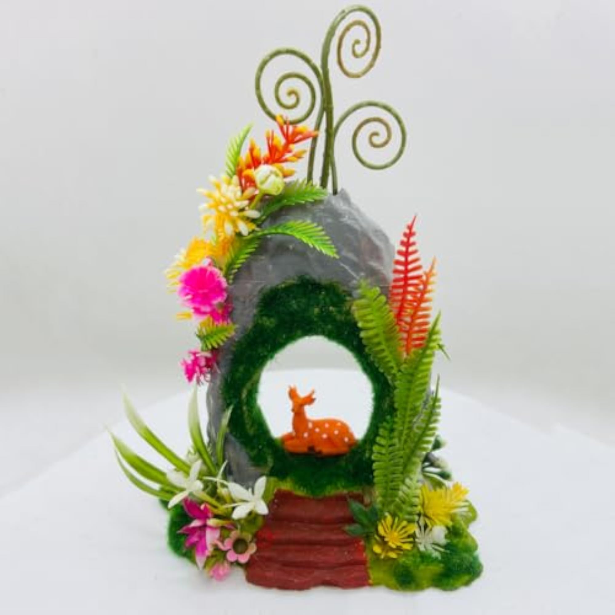Newly Crafted Stone Cave Showpiece, Unique Decor