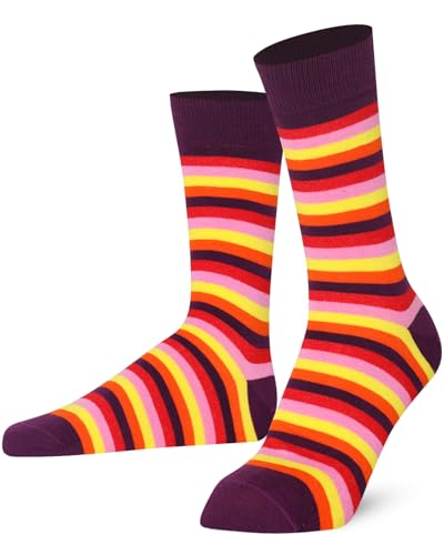 Image of Mysocks Men and Women Crew Socks Extra Fine Combed Cotton Seamless Toe