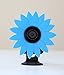 Hide-Your-Cam Nest Cam Security Camera Camouflage Blue Sun Flower Cover Skin Case Disguise Protection Decoration Also Fits on Yi Home Cam