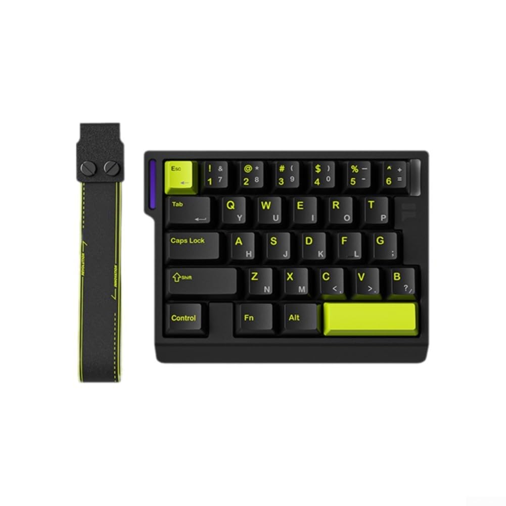 M30HE Tastiera meccanica da gioco cablata a 29 tasti, frequenza di polling 8K, bassa latenza 0,1 ms, interruttore magnetico, layout compatto al 30%, retroilluminazione RGB, struttura ABS