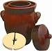 Kerazo K and K Keramik German Made Fermenting Crock Pot, 16 L/4.2 gal