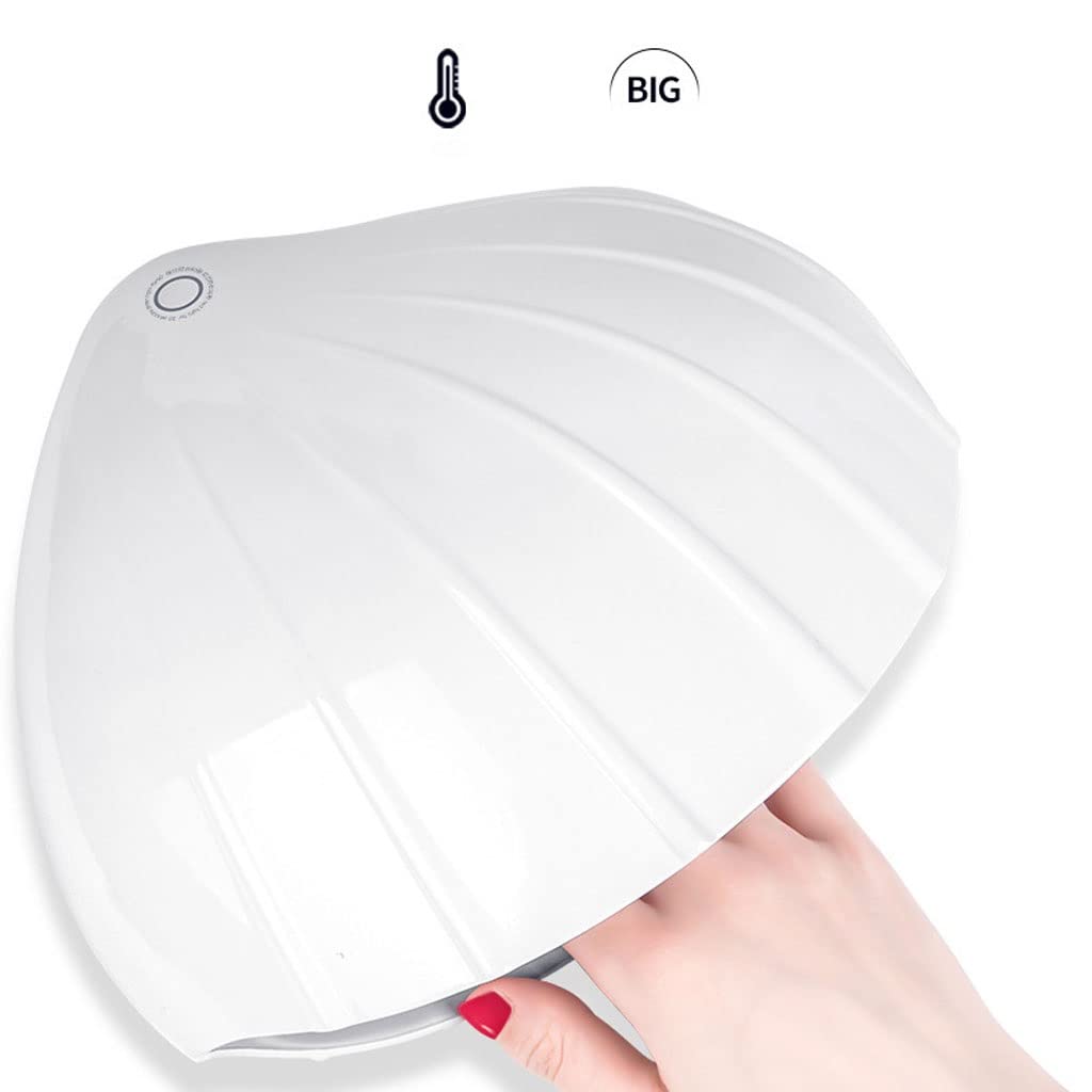 SYALEO Lampada Unghie Asciugatrice Lampada da Manicure fototerapia - Strumenti for Unghie Professionali con sensore Automatico - Asciugacatura Professionale Gel Polish Light in Casa