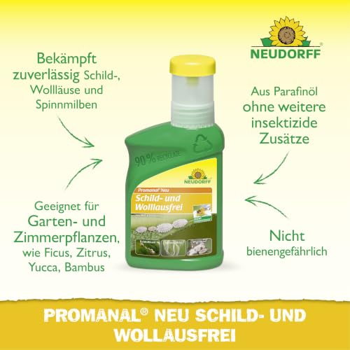 Neudorff Promanal Neu Schild- und Wolllausfrei – Konzentrat bekämpft Schild- und Wollläuse sowie Spinnmilben an hartlaubigen Zierpflanzen… – Ansicht 2