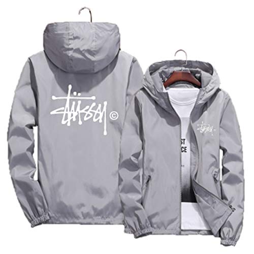 Primavera Y Verano Nueva Chaqueta Piloto Hombres Y Mujeres Cortavientos Casual Cremallera...