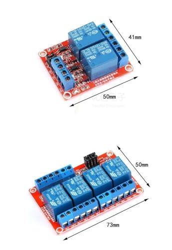 Relais 24V 2 canaux rouge anti-parasite pour sécuriser vos commutations