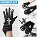 Winter Gloves Women Men Thermal Warm Touchscreen Gloves Cold Weather Waterproof Motorcycle Men Winter Workout Running Glove Christian Jesus Cross Snowboarding Glove for Cycling Fishing Christ Gifts,L