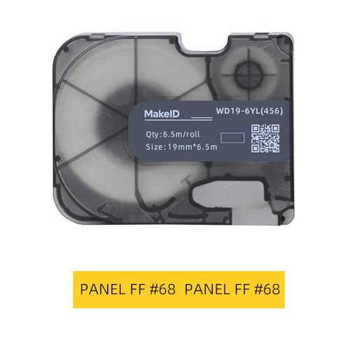 Ruban d'étiquettes MakeID P31S anti-UV pour identifier le matériel