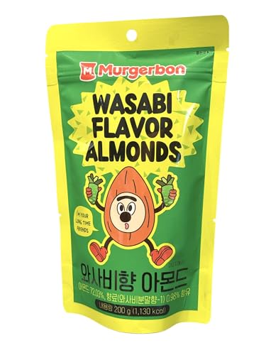 Image of 1 Pack - Almond Wasabi - Hat Hanh Nhan Vi Mu Tat - 7 Oz per Bag - Product South Korea