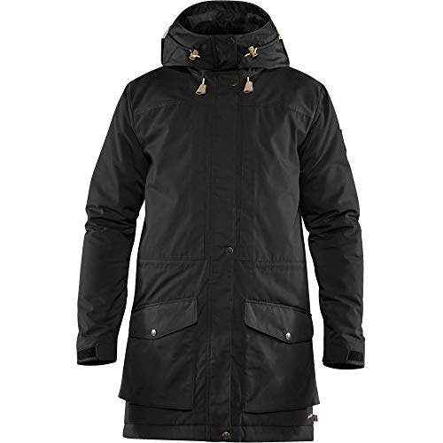 Fjallraven Men's Singi Wool Padded Parka M Sport Jacket, Black, L UK