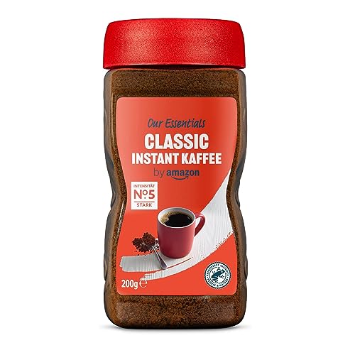 Café instantáneo de Amazon Classic de 200 g – Certificación Rainforest Alliance