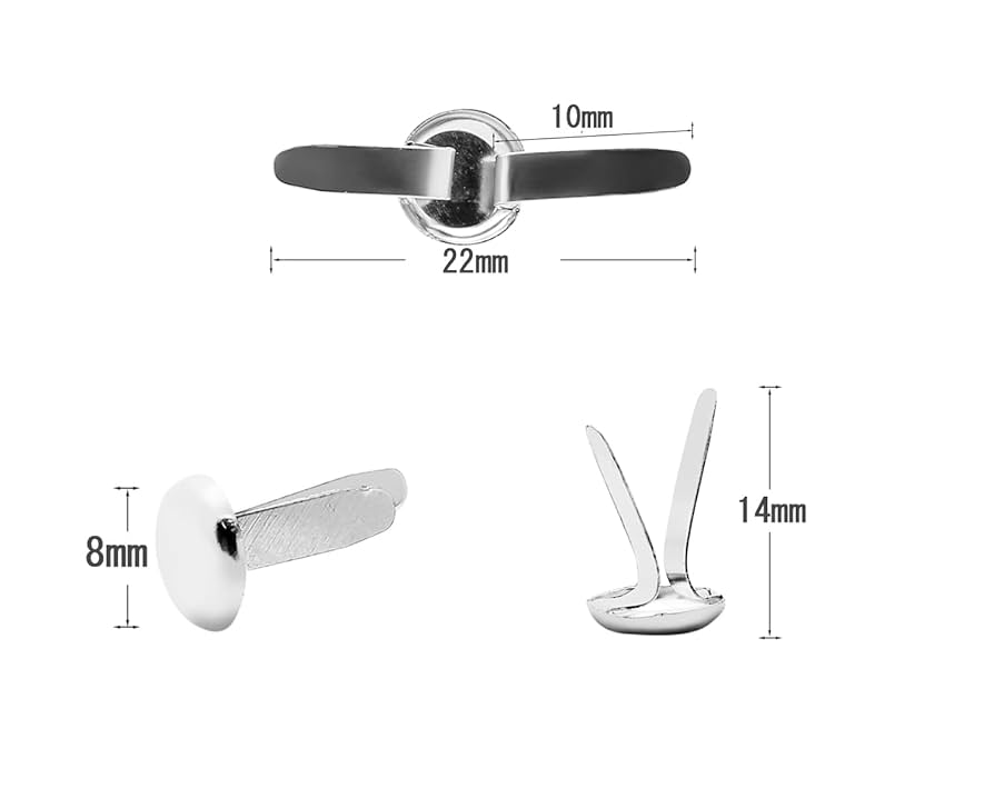 Amazon.co.jp: YOUOWO 割りピン 鉄製 120本セット 8mm x 14mm 割