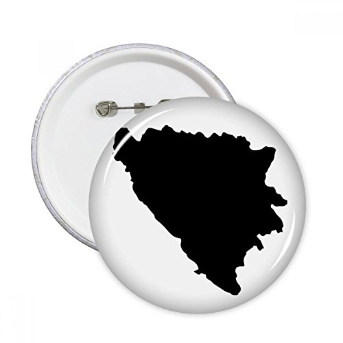 Pins Bosnie-Herzégovine badge multicolore idéal sur veste en jean ou sac à dos