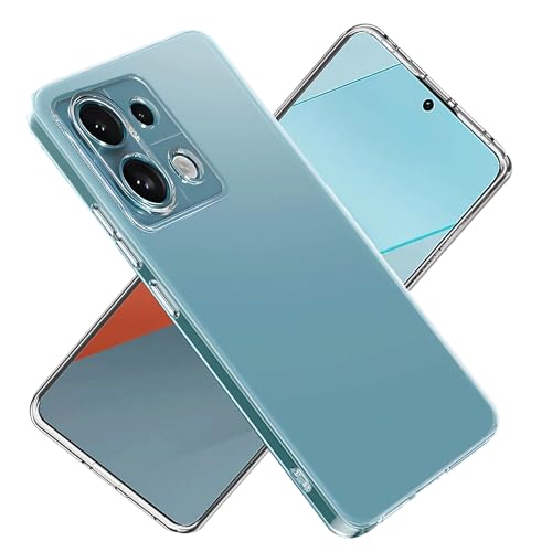 �Ή� For Redmi Note 13 Pro 5G �p�� �P�[�X �N���A �J�o�[ �X�}�z�P�[�X For Xiaomi POCO X6 5G �p �\�t�g �N���A �S�ʃJ�o�[ �����h�~�t�� �J�����ی� �y�� �P�[�X �g�� ���� TPU �\�t�g ���b�L ��