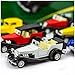 6 Pack - Diecast Cars Antique Classic American Vehicles with Pullback Action and Openable Doors, Collectible Vintage Retro Model Cars Toy for Display and Gifts for Kids (1:32 Scale)