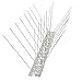 Bird Blinder Stainless Steel Bird Spikes for Pigeons and Other Small Birds - Industrial Design Contains no Plastic - (11 Foot Coverage)