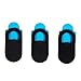 TOOGOO 3pzs Pegatinas Escudo de Camara de plastico Proteccion de miradas Anti-Hacker para movil PC Tablet PC Ordenador portatil Cubierta de privacidad Negro