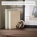 Beautiful Decorative Books - Set of 2 Linen Boxes Enhance Your Coffee Table, Bookshelf or Mantel Decor - Aesthetic Fake/Faux Books for Modern Home Decoration, Photo Storage and as a Keepsake Box