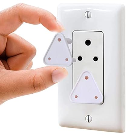 2pcs Baby Safety Electric Switch Board Cover for Kids || Socket Cover for Kids || Plug Protector Baby Safety ||Infant Safety Protect ||Switch Cover