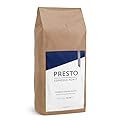 Presto Coffee Beans – Cafè Espresso - Medium Roast Espresso Coffee Beans - 100% Arabica - 1KG