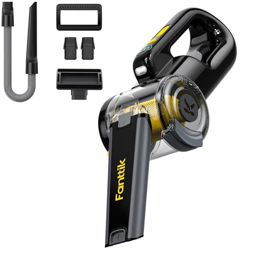 Fanttik Fold V10 Apex Pivot Car Vacuum Flexible Hose and Pet Brush Vacuum Attachments