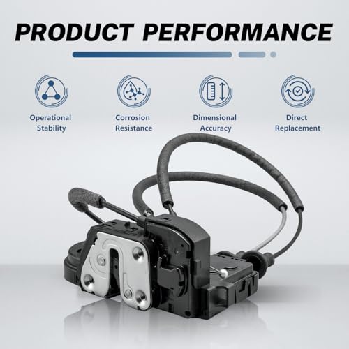 Image of KELOKE Door Latch Lock Actuator Compatible with Hyundai Sonata 2011 2012 2013 2014 2015, Front Right Passenger Side, Replace# 81320-3S020, 813203S020