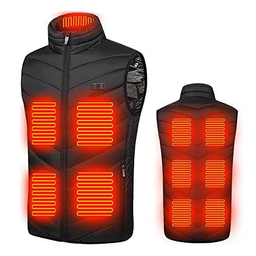 Image of Heated Vest Women with 18400mAh 7.4V Battery,Fuzzy Fleece Warming Vest with Pockets, Washable Electric Vests