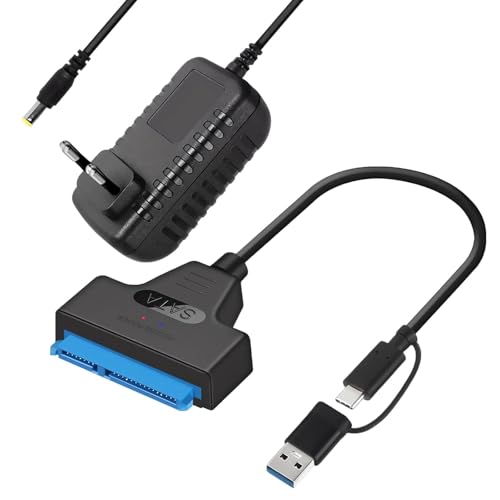 PLUG-AND-PLAY: non è richiesta l'installazione di driver aggiuntivi. È sufficiente collegare un disco rigido meccanico o a stato solido con interfaccia SATA da 2,5 pollici per un utilizzo immediato, offrendo un funzionamento semplice e una configurazione rapida.