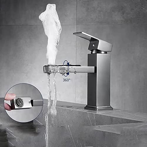 Robinet de toilettes rotatif en laiton pour simplifier la routine du matin - 2