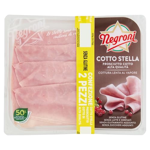 Prosciutto cotto Stella Negroni confezione 2 pezzi (2x110g)