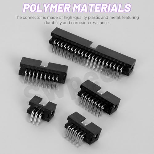 Kit adaptadores headers de pines ángulo recto 23 piezas miniatura 6
