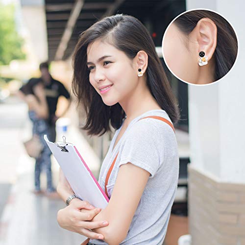 12 Pairs Moon Star Dangle Earth Planet Asymmetrical Drop Astronaut Stud Earrings Jewelry For Women Girls #TOP5