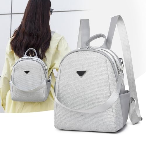 Sac à dos simple et élégant noir et blanc à grande capacité - 2
