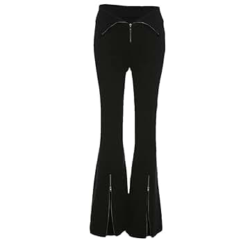 Amazon.com: Women's Spring and Summer Black Flare Pants