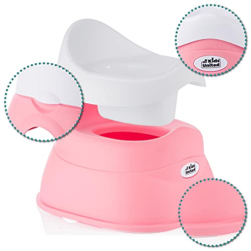 all Kids United® kinderpotje; oefenpotje voor baby's; toilettrainer om te oefenen - kinderpotje toilet kinderbevestiging… - Afbeelding 7