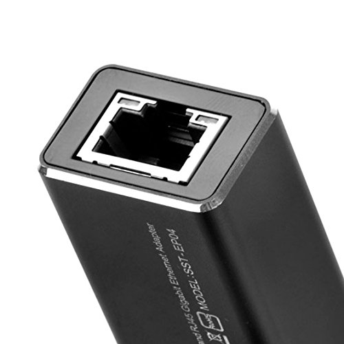 Concentrador de aluminio SilverStone SST-EP04 con tres puertos de datos y red Gigabit 7