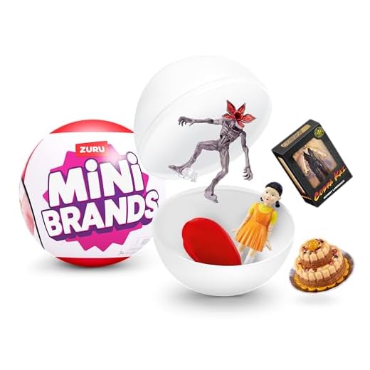 Mini Brands Netflix capsule by ZURU, Surprise Toy with Collectible Minis, Blind Packaging, Iconic Show themed Minis (1 Capsule)