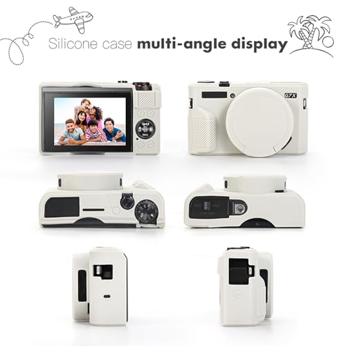 Funda protectora de silicona para cámara Canon PowerShot G7 X Mark II miniatura 5