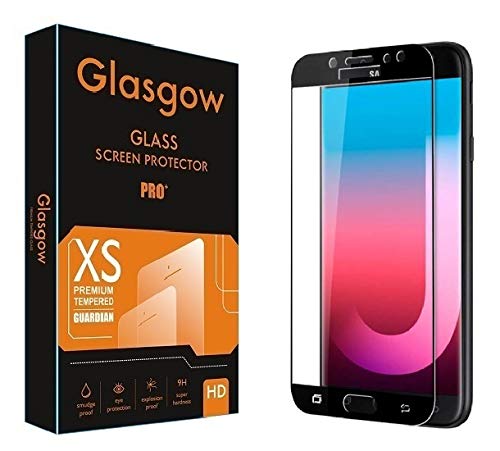 Glasgow |For Samsung Galaxy J7 Pro | Tempered Glass Screen Protector Guard | Full Glue Curved Tempered Glass | Bubble Free Installation | Gorilla - Black (B07WC1WQFF) Amazon Price History, Amazon Price Tracker