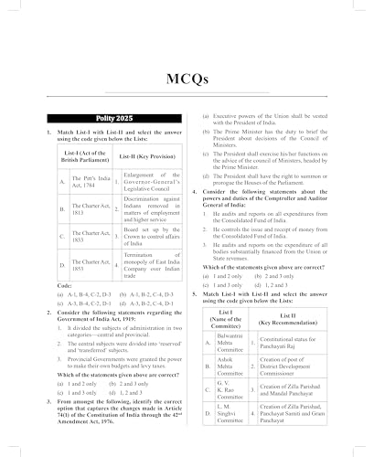 Image of UPSC CAPF AC (Assistant Commandant) Paper 1 Exam Book 2026 - 2027 | Central Armed Police Forces | Topicwise PYQ Previous Year Exams Solved Question Papers (2016-2025) - Edition Books in English