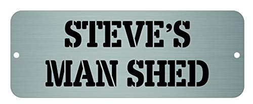 Maggie-mais Personalised Man Shed Sign/Plaque