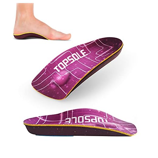 3/4 Insert Soft Insole Metatarsal for Foot Pain from Plantar Fasciitis, High Arch,Flatfoot,Over-Pronation, Compound Orthopedic Arch Support Insole ( Size(L) )