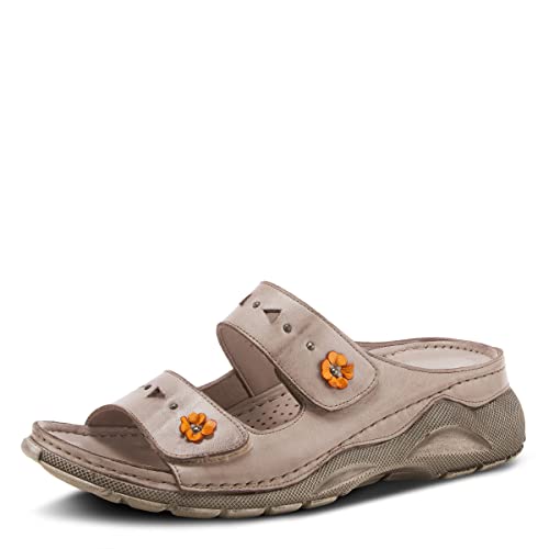 Spring Step Women's Laro Slide Sandal Grey EU 37 / US 6.5-7