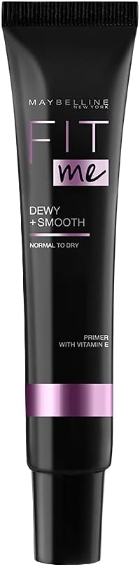 Maybelline New York Fit Me Primer Dewy + Smooth - Get Long Lasting Makeup With Primer, A Gel That Helps Your Stay Flawless, & Dewy.