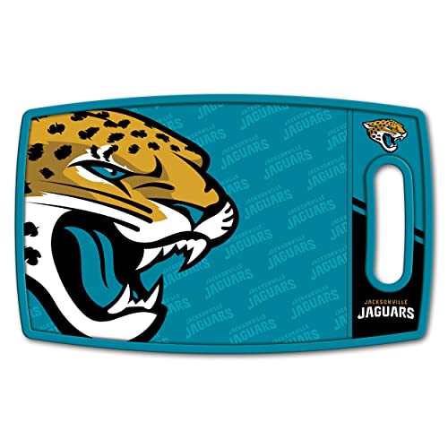 Image of YouTheFan NFL Jacksonville Jaguars Logo Series Cutting Board