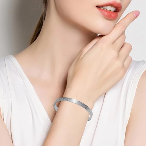 Hpbaggy Ayatul Kursi Armbänder,Muslim Koran Allah Armbänder Exquisite Arabische Kalligraphie für Frauen und Männer im Islam – Perfekte Arabische Islamische Geschenke für Eid und mehr