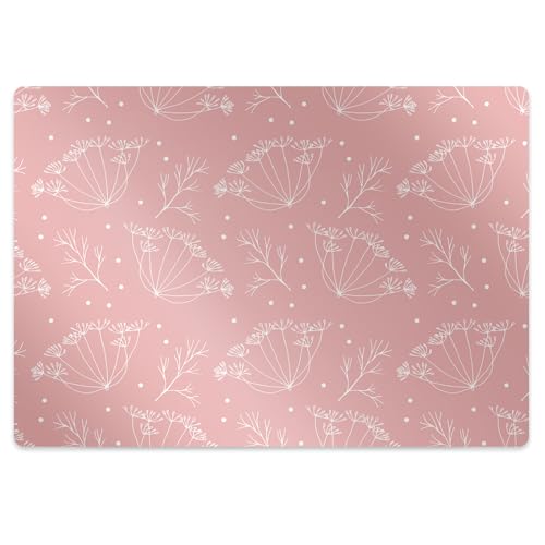 Tapis pour protection rectangulaire en PVC durable pour un sol de bureau préservé - 3