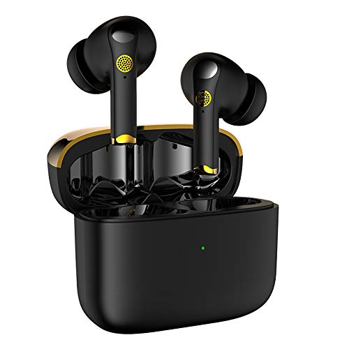 Wireless Earbuds Active Noise Cancelling, ANC Bluetooth Earphones w/4 Mics Noise Cancelling, Stereo Earbuds w/Deep Bass, 30Hrs ANC Earbuds w/USB-C Charge, Smart Touch Control, IPX8 Waterproof