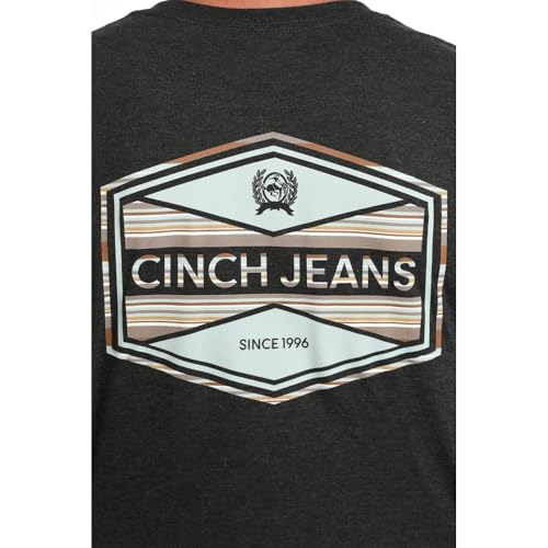 Cinch Mens Logo Black T-Shirt3