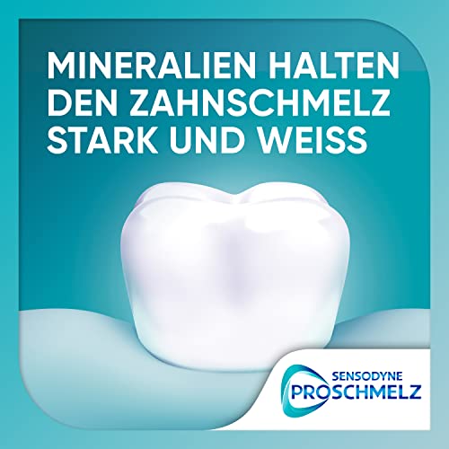 Zahnpasta - Sensodyne ProSchmelz Repair Whitening, 3x 75ml, tägliche Zahncreme mit Fluorid, repariert nachweislich durch Säuren geschwächten Zahnschmelz & entfernt Verfärbungen – Bild 5