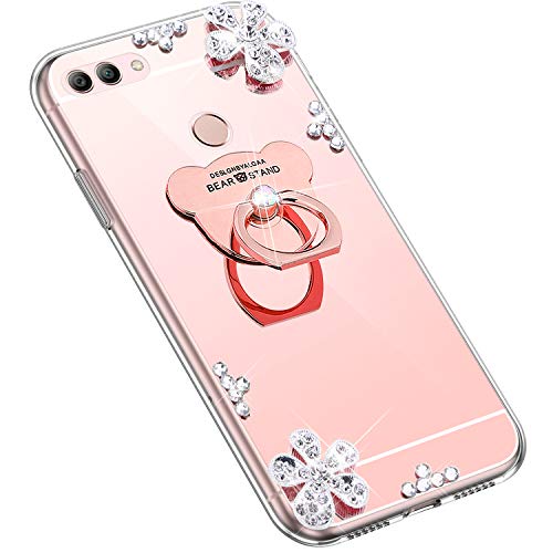Uposao Compatibel met: Huawei Y9 2018 roze goud